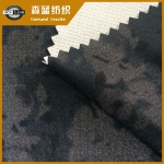 印花陽(yáng)滌針眼布 Melange micro check printed mesh